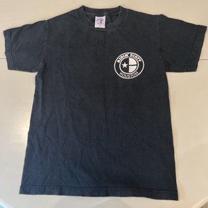 Ridin Dirty Houston Cotton Gray Graphic Tee Womens Size S